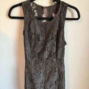 Black Lace Foreign Exchange Dress